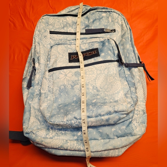 JansSport Big Student Backpack Lucky Bandanna w/Matching Big Break Lunch Pack - Picture 2 of 14